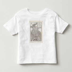 Camiseta Infantil Plano do forte de Madrid novo