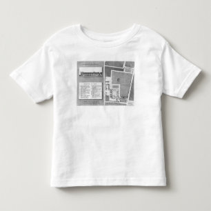 Camiseta Infantil Plano do Port-Royal de Maternite