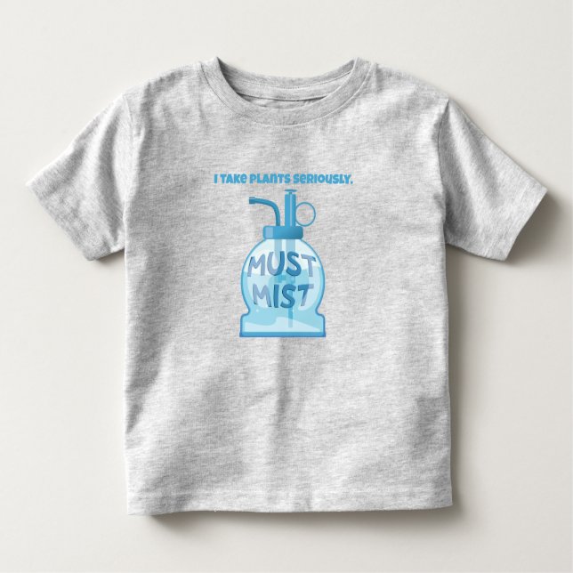 Camiseta Infantil Plant mister misting pot plants (Frente)