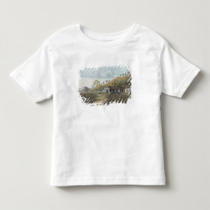 Camiseta Infantil Plantação do chá (w/c no papel)