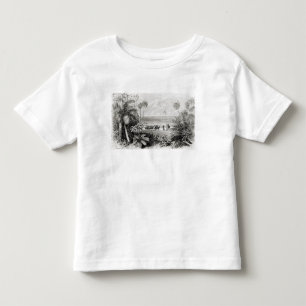 Camiseta Infantil Plantando a bandeira