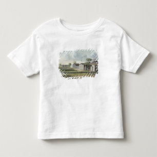 Camiseta Infantil Plantas de chá molhando (w/c no papel)