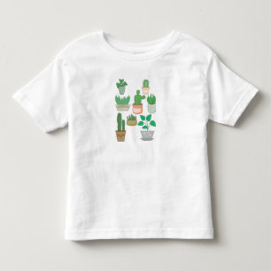 Camiseta Infantil Plantas Potentes