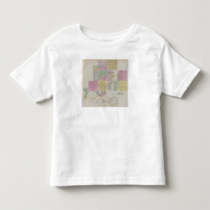 Camiseta Infantil Plat de Larned, Pawnee County, Kansas