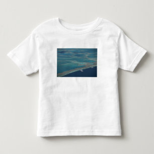 Camiseta Infantil Plataformas de mergulho perto do recife, Grande Ba