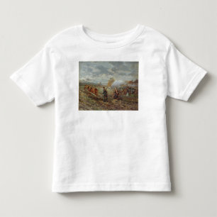 Camiseta Infantil Ploughing do inverno