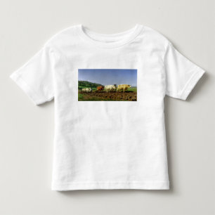 Camiseta Infantil Ploughing em Nivernais, 1849