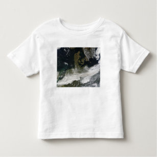 Camiseta Infantil Pluma de ash do vulcão 2 Eyjafjallajokull