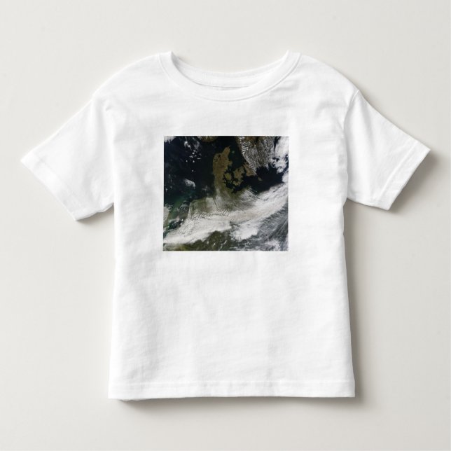 Camiseta Infantil Pluma de ash do vulcão 2 Eyjafjallajokull (Frente)
