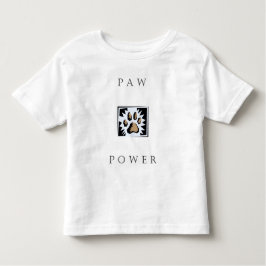 Camiseta Infantil Poder da pata