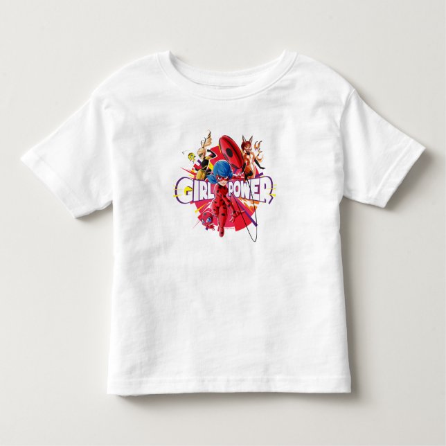 Camiseta Infantil Poder de Garota Milagrosa (Frente)
