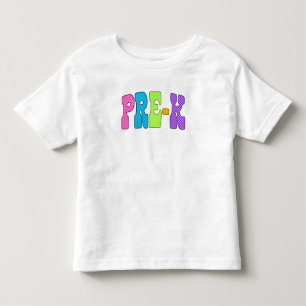 Camiseta Infantil Poder Pré-K: Onde Grandes Personalidades Começam P