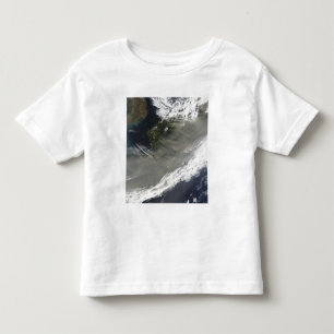 Camiseta Infantil Poeira sobre Japão