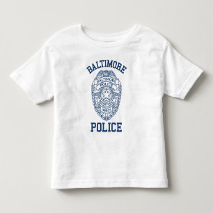 Camiseta Infantil Polícia Maryland de Batimore