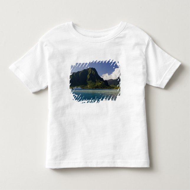 Camiseta Infantil Polinésia Francesa, Moorea. O Paul Gauguin (Frente)