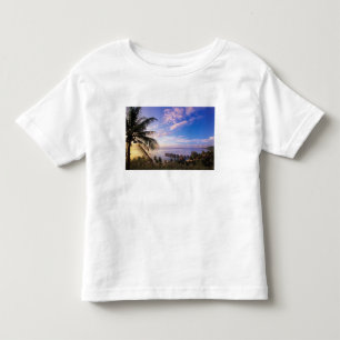 Camiseta Infantil Polinésia Francesa, Moorea. Vista da Baie de