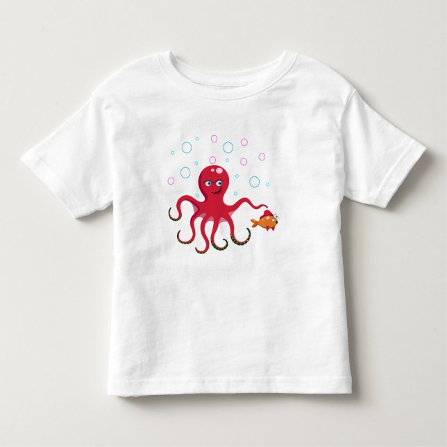 Camiseta Infantil polvo vermelho (Frente)