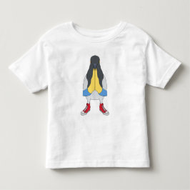 Camiseta Infantil Pombo com Sapatos