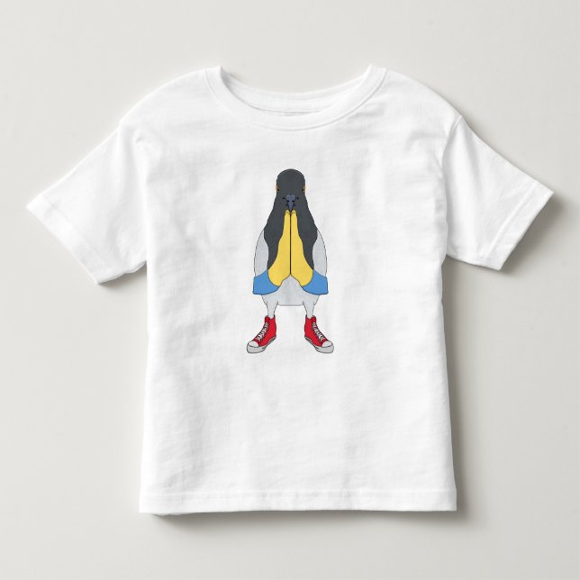 Camiseta Infantil Pombo com Sapatos (Frente)