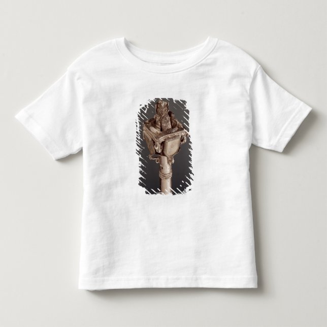 Camiseta Infantil Pommel do bastão consistorial que descreve (Frente)