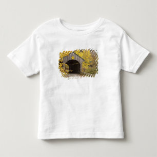 Camiseta Infantil Ponte coberta, Vermont, EUA 2