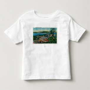 Camiseta Infantil Ponte da baía de Alsea em Waldport, Oregon