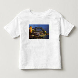 Camiseta Infantil Ponte da Baía de Sydney e Park Hyatt Sydney Hotel