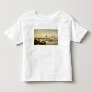 Camiseta Infantil Ponte da catedral e da Londres de St Paul da SU