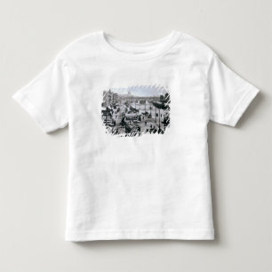 Camiseta Infantil Ponte de O Connell e o rio Liffey, Dublin