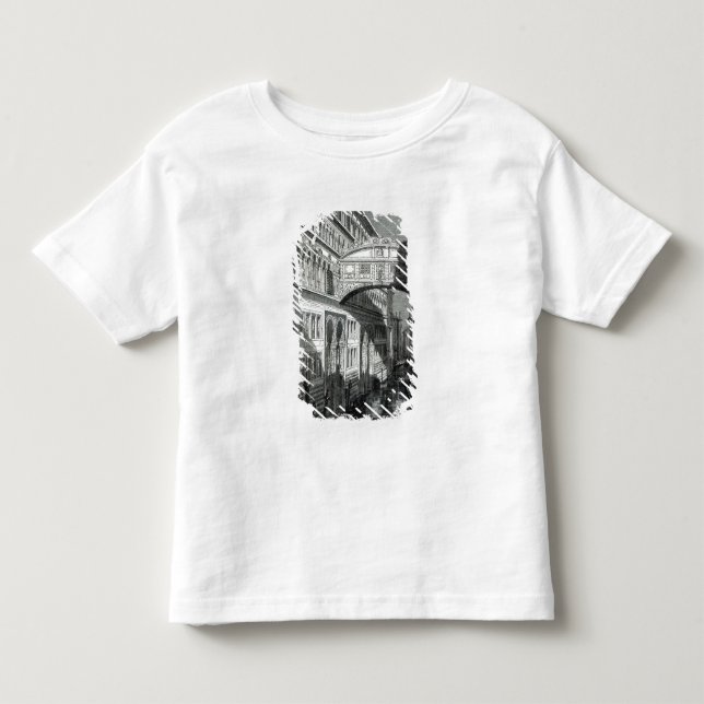 Camiseta Infantil Ponte dos suspiros, Veneza (Frente)