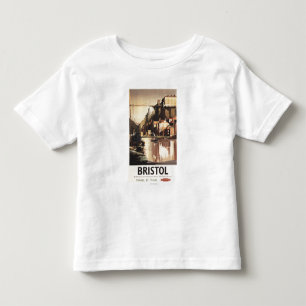 Camiseta Infantil Ponte e barcos de suspensão de Clifton