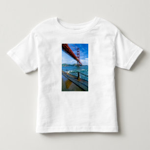 Camiseta Infantil Ponte Golden Gate e Baía de São Francisco