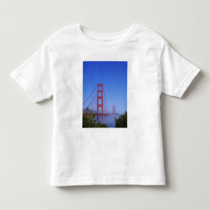 Camiseta Infantil Ponte Golden Gate, São Francisco, Califórnia,