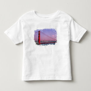 Camiseta Infantil Ponte Golden Gate, São Francisco, Califórnia, 7