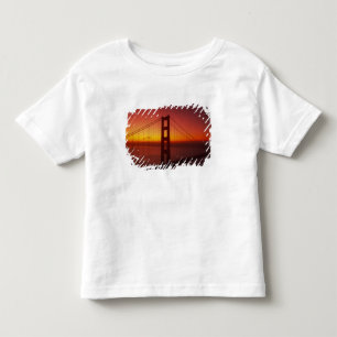 Camiseta Infantil Ponte Golden Gate, São Francisco, Califórnia, 9