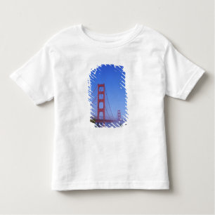 Camiseta Infantil Ponte Ouro Gate, São Francisco, Califórnia,