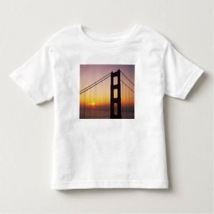 Camiseta Infantil Ponte Ouro Gate, São Francisco, Califórnia, 3