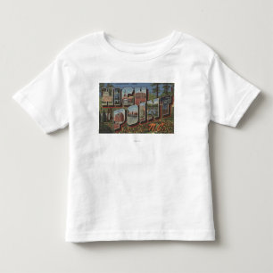 Camiseta Infantil Ponto culminante, North Carolina - grandes cenas