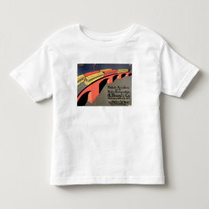 Camiseta Infantil 'Ponto de coleta para a estrada de ferro excedente