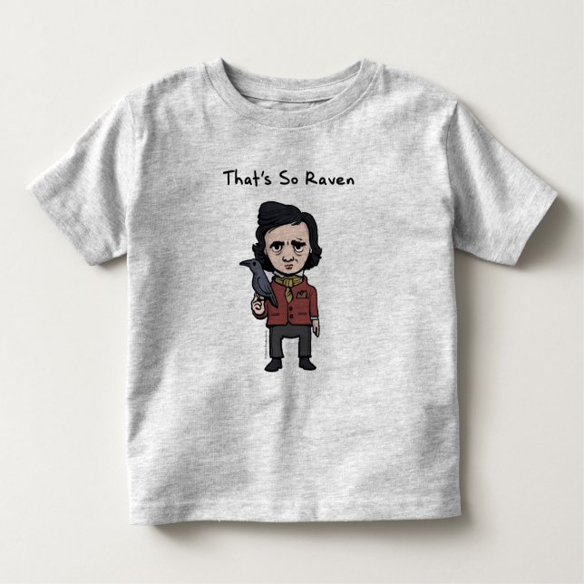 Camiseta Infantil Ponto de entrada novo de Edgar Allen das legendas (Frente)