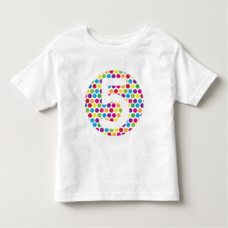 Camiseta Infantil Pontos felizes -5