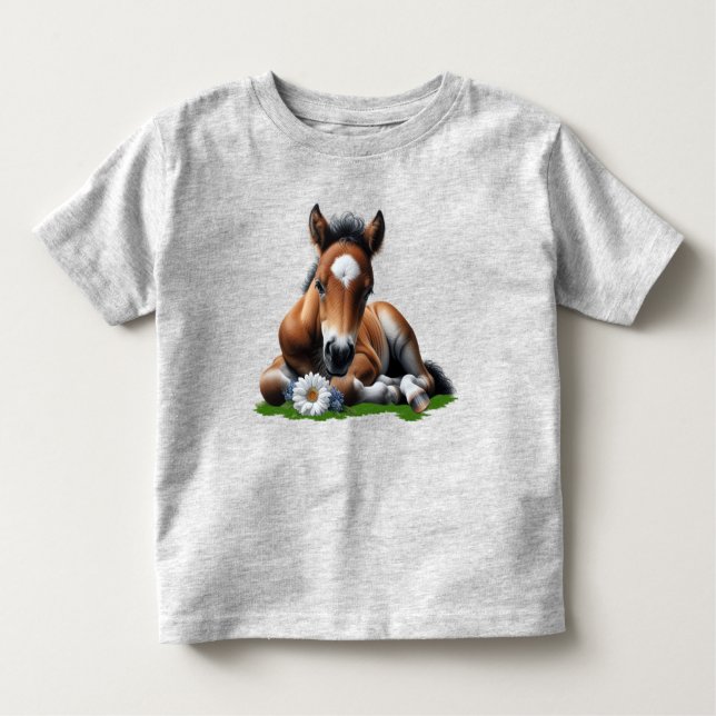 Camiseta Infantil Pony Foal (Frente)