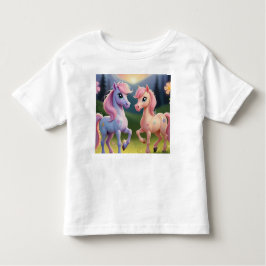 Camiseta Infantil Pony Friends