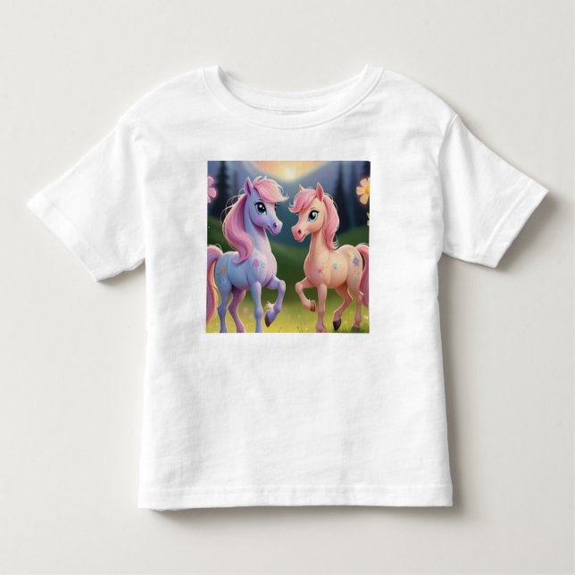 Camiseta Infantil Pony Friends (Frente)