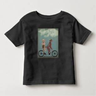 Camiseta Infantil Poodle Tandem