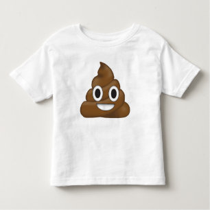 Camiseta Infantil Poop emoji
