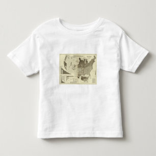 Camiseta Infantil População estrangeira por condados