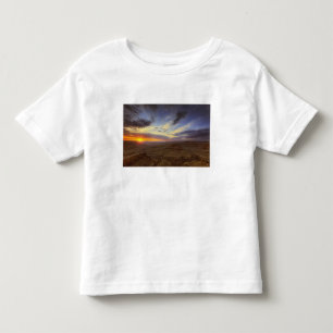 Camiseta Infantil Pôr do sol, margem sul do Grand Canyon, Grand