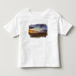 Camiseta Infantil Pôr do sol, margem sul do Grand Canyon, Grand