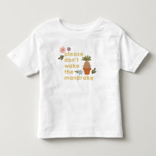 Camiseta Infantil Por Favor Não Acorde A Mandrágora